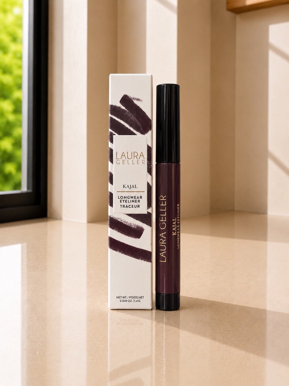 $24 New Laura Geller Kajal Longwear Eyeliner Smoky Amethyst Kohl 1.4g